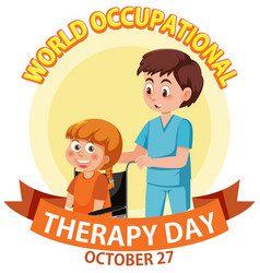 World Occupational Therapy Day Banner Design