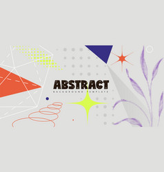 Abstract Background Template