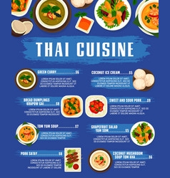 Thai Food Cuisine Tom Yum Soup And Chicken Curry