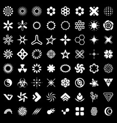 Abstract Symbols Icons Set