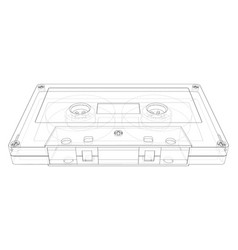 Cassette Tape Rendering Of 3d