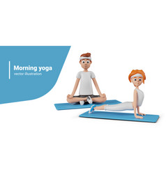 Templates For Morning Yoga Concepts Man In