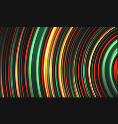 Colorful Abstract Background With Dynamic Curve