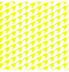 Goose Feet Yellow Trendy Print Fabric