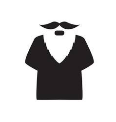 Clothing Bearded Icon Logo