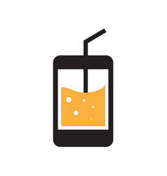 Smartphone Juice Icon Logo