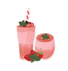 Delicious Strawberry Smoothie