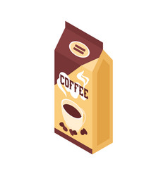 Isometric Coffee Package