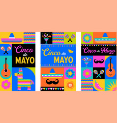 Cinco De Mayo Colorful Fun Design Mexican Fiesta