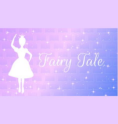 Magical Fairy Tale Purple Design With Book