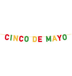 Cinco De Mayo Colorful Banner