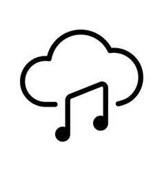 Cloud Music Icon