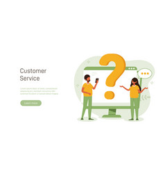 Customer Support Call Center Concept