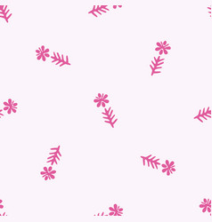 Floral Viva Magenta Seamless Pattern Color