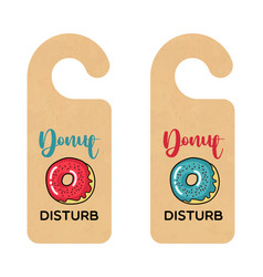 Funny Craft Paper Door Hanger Template - Dont