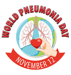 World Pneumonia Day Poster Design