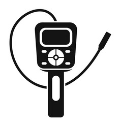 Stomach Endoscope Icon Simple Medical