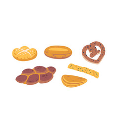 Delicious Assortment Of Bakery Products Including