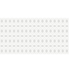 Elegant White Seamless Geometric Pattern