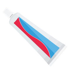 Tube Of Toothpaste On A White Background