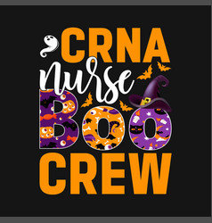 Crna Nurse Boo Crew Spooky