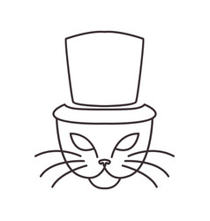 Magician Cat Icon Logo