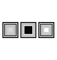 Square Design Elements Set