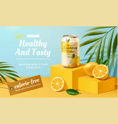 Sparkling Water Promo Banner