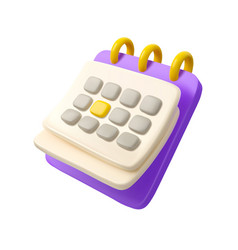 3d Calendar Icon