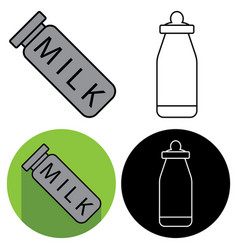 Milk Bottle Icon