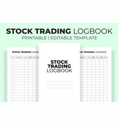 Stock Trading Logbook Kdp Interior