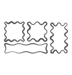 Y2k Squiggle Frame Zigzag Wavy Border For Story