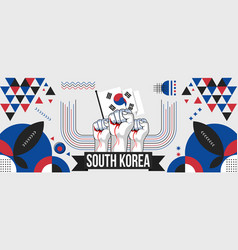 South Korea National Or Independence Day Banner