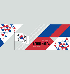 South Korea National Or Independence Day Banner