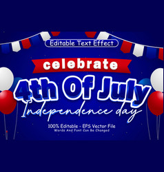 Celebrate 4th Of July Independence Day Editable