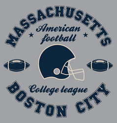 American Football Logos Badge Prints College