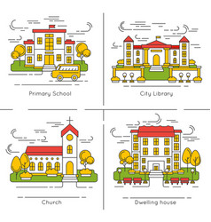 Building Icon Set