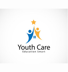 Youth Care Logo Creative Home Care Design Concept