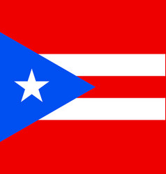 Flag Of Puerto Rico