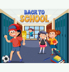 Back To School With Student Kids