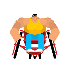 Wheelchair Athlete Isolated Sports