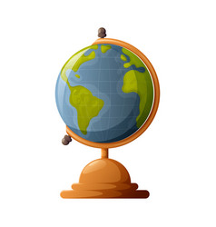 Desktop Globe Location Of Continents And Oceans