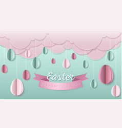 Happy Easter Day Wallpaper Or Banner With