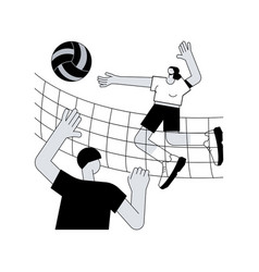 Volleyball Abstract Concept