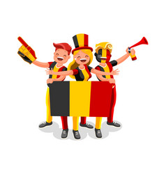 Belgium Flag Belgian People Day