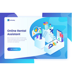 Rental Assistance Colorful First Screen