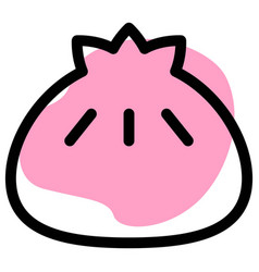 Mantou Food Outline Icon