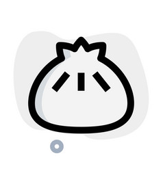 Mantou Food Outline Icon