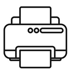 Printer Icon Outline Ui Interface