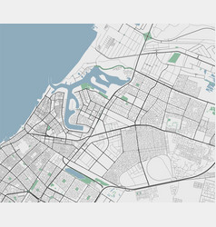 Ajman Map Detailed Map Of City